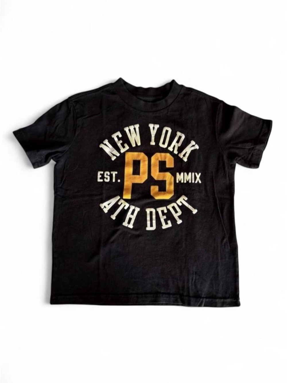 P.S. from Aeropostale Boys Black New York Graphic Tee Size 6